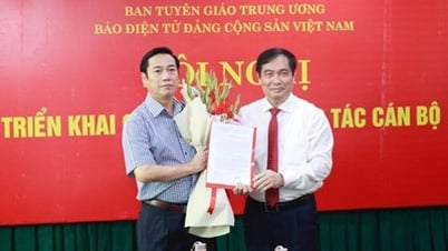 Đồng chí Nguyễn Công Dũng phụ trách Báo điện tử Đảng Cộng sản Việt Nam từ ngày 1-7-2023