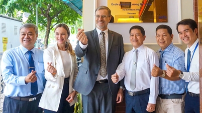 ប្រទេសបារាំងផ្តល់ការទទួលស្គាល់គុណភាពអប់រំដល់សាលាចំនួន២ក្នុងទីក្រុងហូជីមិញ