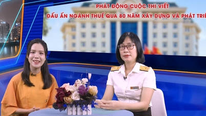 Cuộc thi viết ‘Dấu ấn ngành thuế qua 80 năm xây dựng và phát triển’