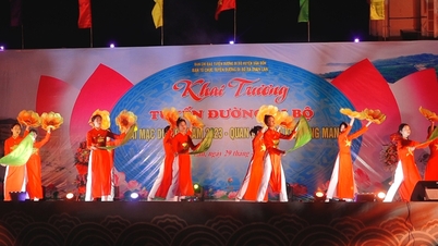 Vân Đồn: Khai trương 2 tuyến đường đi bộ tại xã Minh Châu và Quan Lạn