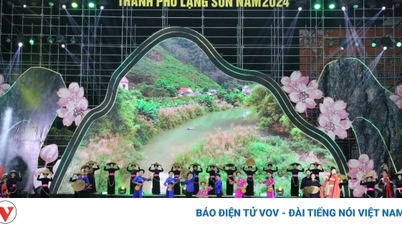 ទិដ្ឋភាពសំខាន់ៗនៃពិធីបុណ្យវប្បធម៌ជនជាតិនៃទីក្រុង Lang Son ឆ្នាំ 2024