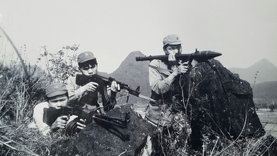 Images de la frontière nord en février 1979