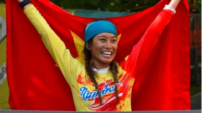 Vietnamese female athlete makes history in the world's toughest race