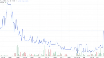 The stock with the highest market price on the Ho Chi Minh City Stock Exchange is making waves.