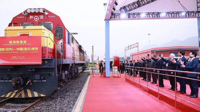 Railway trade with China, opening the door to bring Vietnamese goods to the world
