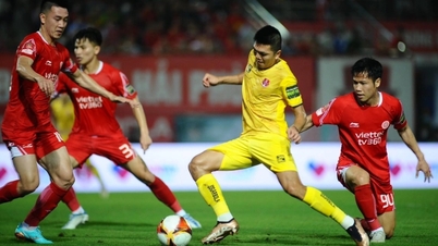 Hoang Duc មិន​ទាន់​រក​ឃើញ​ឱកាស​ស៊ុត​បញ្ចូល​ទី​នៅ​ឡើយ​ទេ The Cong Viettel ស្មើ​ជាមួយ Hai Phong
