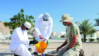 Oman phủ xanh rừng ngập mặn