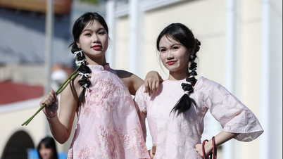 "The muse" ស្លៀក​អូ​ឌី​ទៅ​ថត​រូប​នៅ​តាម​ដង​ផ្លូវ​ដើម្បី​អបអរ​បុណ្យ​តេត​ពី​ព្រលឹម