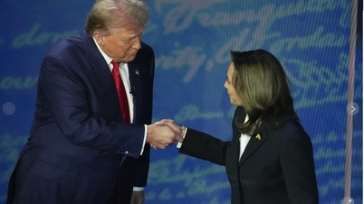 Ms. Harris, Mr. Trump "compete" fiercely in the last 48 hours of the election