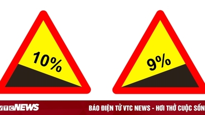 Biển nào báo hiệu dốc xuống nguy hiểm?