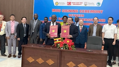 L'Université de Can Tho a signé un accord de coopération avec deux écoles de la République d'Ouganda