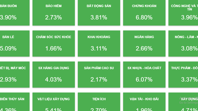 Stocks boom, VN-Index increases the most in 11 months