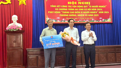 ក្រុមហ៊ុន Petrolimex បរិច្ចាគប្រាក់ចំនួន ៥ពាន់លានដុង ដើម្បីសាងសង់ផ្ទះជូនគ្រួសារក្រីក្រក្នុងខេត្ត Tien Giang