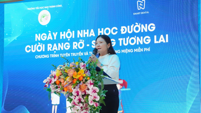 Ngày hội Nha khoa học đường: Đồng hành cùng các em học sinh trong chăm sóc sức khỏe răng miệng