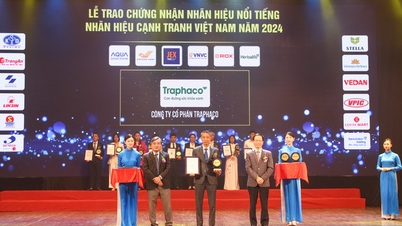 Traphaco honored in "Top 10 famous Vietnamese brands in 2024"