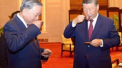 El Secretario General y el Presidente de Vietnam y China asisten al Tea Party
