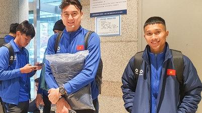 El equipo de Vietnam llega sano y salvo a Corea y se prepara para enfrentar al ex campeón asiático.