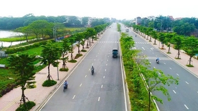 In Hanoi entsteht im Bezirk Dong Anh bald eine weitere 40 m breite Straße.