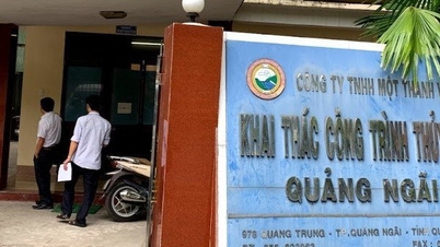 Công ty khai thác công trình Thủy lợi Quảng Ngãi sai phạm đấu thầu