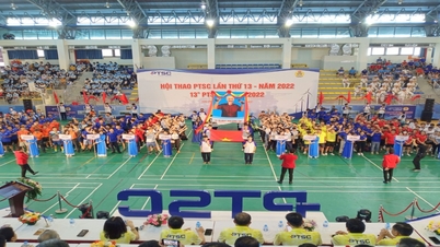 Vorbereitungen zur Eröffnung des 14. PTSC-Massensport- und Kunstfestivals im Jahr 2024
