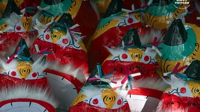 Pueblo de Ong Hao: pueblo artesanal tradicional que fabrica juguetes de mediados de otoño