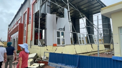 Hai Phong bans schools from soliciting parent donations after storm No. 3