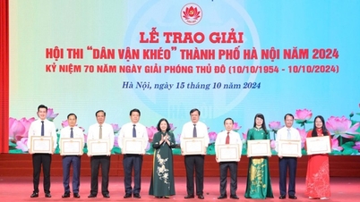 ប៉ូលីសទីក្រុងហាណូយបានឈ្នះរង្វាន់ដ៏អស្ចារ្យក្នុងជុំចុងក្រោយនៃការប្រលង "ជំនាញកិច្ចការស៊ីវិល"
