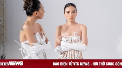 កញ្ញា Ky Duyen សុំទោស និងទទួលខុសត្រូវចំពោះសំលេងរំខានរវាង Minh Trieu និងអតីតសិស្សរបស់នាង។