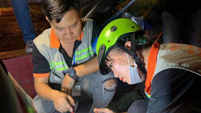 Kindness in Ho Chi Minh City: First aid team quietly assists people at night