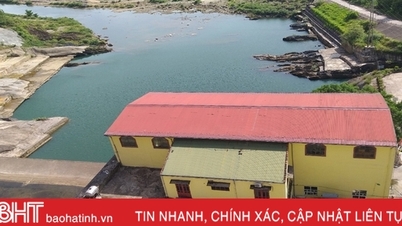 Nước hồ chứa Nhà máy Thuỷ điện Hố Hô tiếp tục giảm sâu