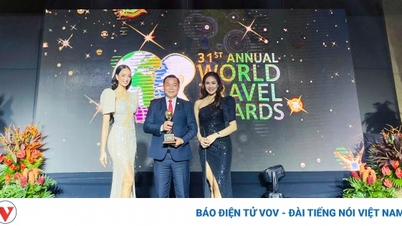 ពានរង្វាន់ទេសចរណ៍ពិភពលោកផ្តល់កិត្តិយសដល់នាយកដ្ឋានគ្រប់គ្រងទេសចរណ៍វៀតណាមចំនួន២