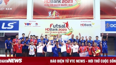 Giải Futsal HDBank 2023 khép lại thành công rực rỡ