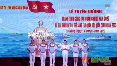 Vùng 3 Hải quân trao giải thưởng tuổi trẻ sáng tạo