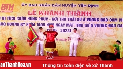Khánh thành chùa Hưng Phúc và kỷ niệm 1008 năm ngày mất Thái sư Á vương Đào Cam Mộc