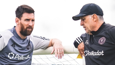 Messi gặp riêng HLV Tata Martino trước trận ‘chung kết’ của Inter Miami
