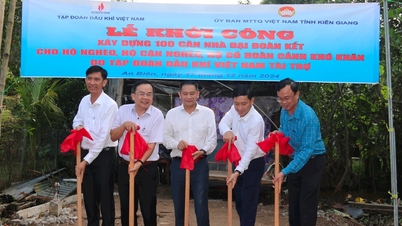 Khởi công 120 căn nhà Đại đoàn kết tại Kiên Giang và Cần Thơ