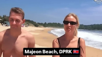 Nordkoreanisches Reisevideo wird viral, weil darin ein Mädchen im Badeanzug zu sehen ist