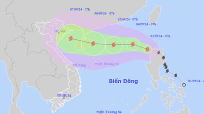 ព្យុះទីហ្វុង Yagi បានចូលសមុទ្រខាងកើតហើយនៅព្រឹកនេះ ហើយបន្តមានកម្លាំងខ្លាំង។