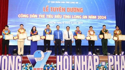 Long An tuyên dương 9 công dân trẻ tiêu biểu