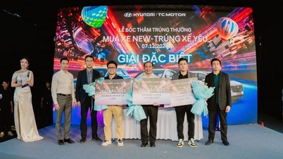 ក្រុមហ៊ុន Hyundai Thanh Cong ប្រកាសលទ្ធផលកម្មវិធីចាប់រង្វាន់ "ទិញឡានថ្មី ឈ្នះឡានដែលអ្នកចូលចិត្ត"