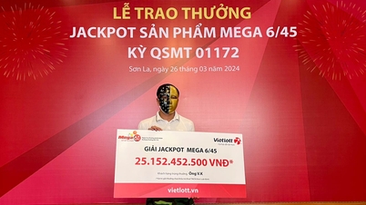 Đang nấu cơm, người đàn ông nhận tin trúng độc đắc Vietlott hơn 25 tỷ