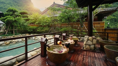 Check-in onsen chuẩn Nhật Bản cách Hà Nội 2 giờ chạy xe