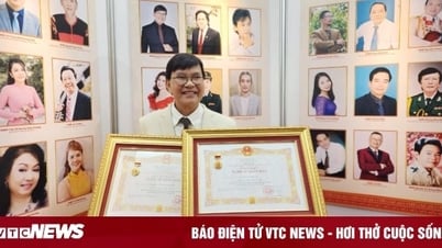 ភាពសប្បាយរីករាយ និងទុក្ខសោករបស់វិចិត្រករ Cai Luong ដែលទទួលបានវិញ្ញាបនបត្រសិល្បករប្រជាជនចំនួនពីរក្នុងពេលតែមួយ
