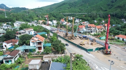Nhộn nhịp công trường thi công quốc lộ 279 xuyên nghỉ lễ