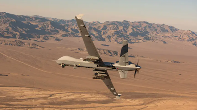 MQ-9 Reaper lands on land for first time