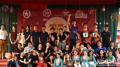 The 7th full moon season of the program "Wish for children" comes to the highlands of Thai Nguyen province