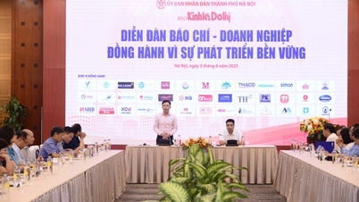 Diễn đàn Báo chí - Doanh nghiệp đồng hành vì sự phát triển bền vững” năm 2023