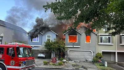 US: Plane crashes into house, 3 people killed