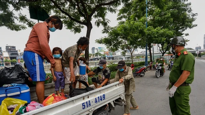 Hầu hết người lang thang tại TPHCM đều có nhà ở thành phố