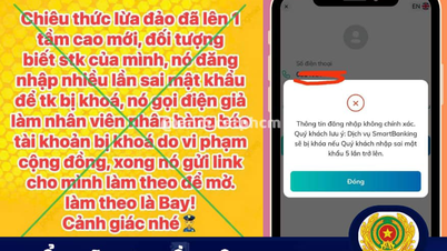 Công an nói rõ thực hư chiêu lừa đảo 'nhập sai mật khẩu tài khoản ngân hàng'